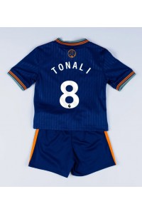 Fotbalové Dres Newcastle United Sandro Tonali #8 Dětské Třetí Oblečení 2025-26 Krátký Rukáv (+ trenýrky)